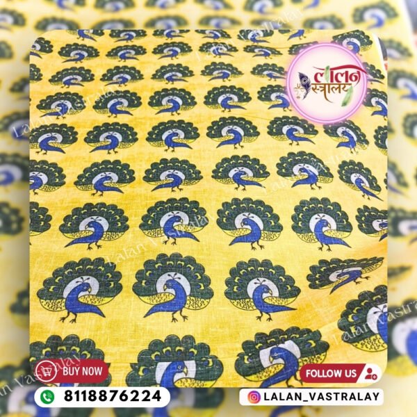 Mor Print - Yellow
