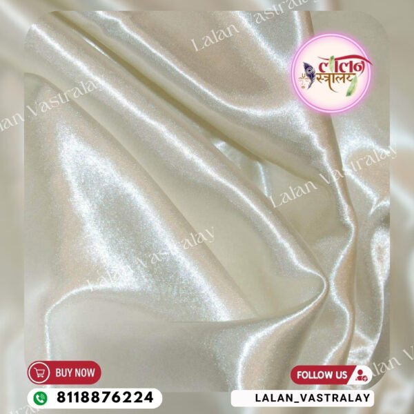 Satin Vatsra - White - Image 3