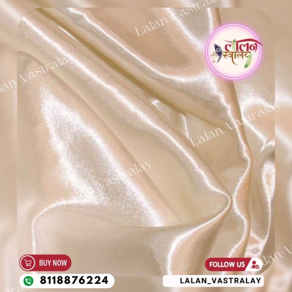Satin Vatsra - Cream - Image 3