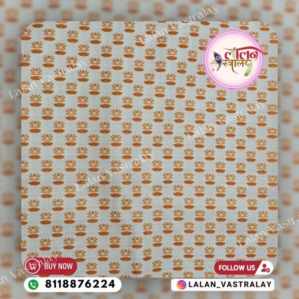Slub Cotton Chandan Print Kamal