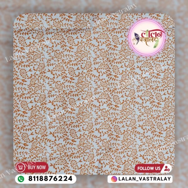 Slub Cotton Chandan Print