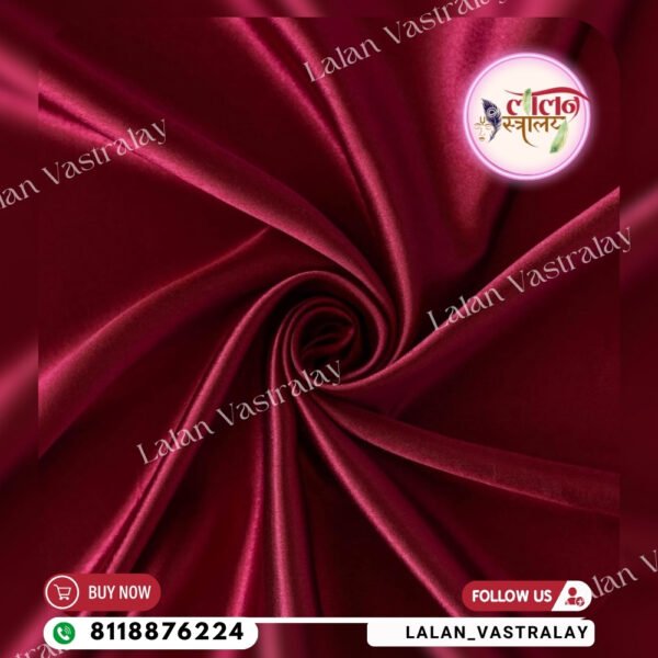 Satin Vatsra - Meroon - Image 2