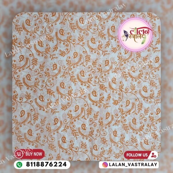 Malmal Cotton Chandan Print