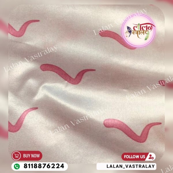 Chidiya Print- White and Pink