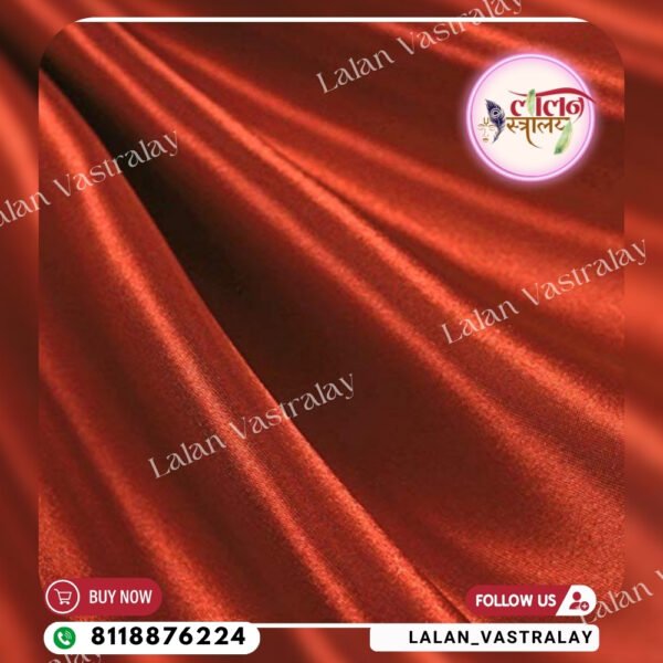Satin Vatsra - Orangis Red