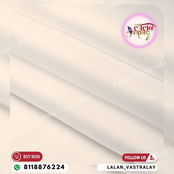 Satin Vatsra - White - Image 2