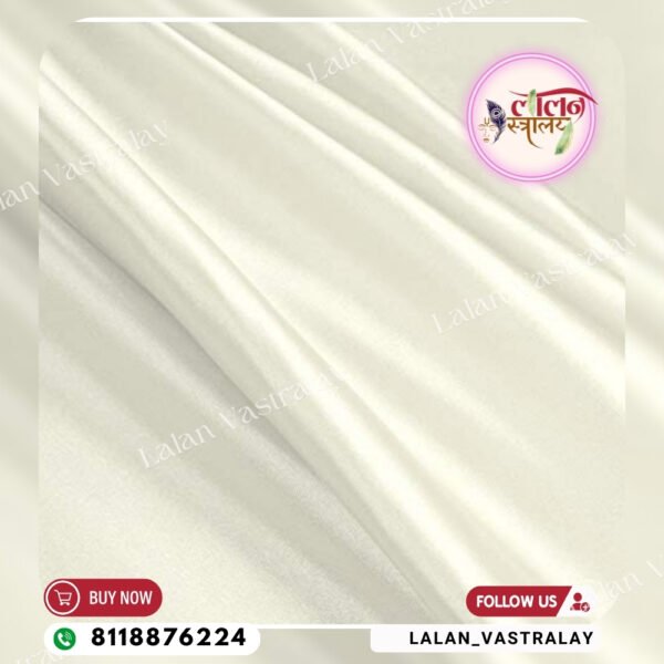 Satin Vatsra - White