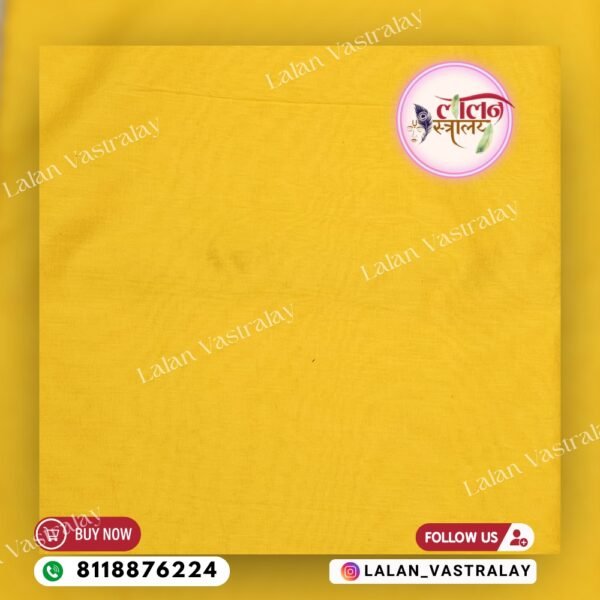 Malmal Vastra- Yellow