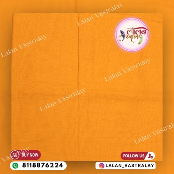 Malmal Vastra- Dark Orange