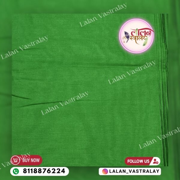 Malmal Vastra- Mehndi Greeen